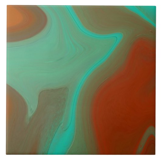 patroon abstract tegeltje (Voorkant)