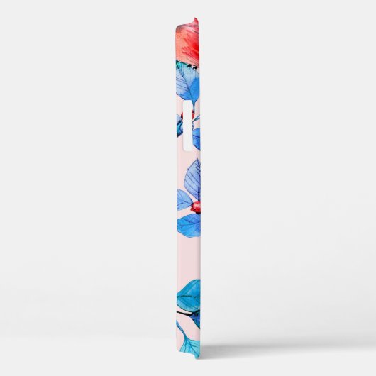 patroon achtergrond abstract rood caleidoscoop ont Case-Mate iPhone case (Achterkant / Rechts)