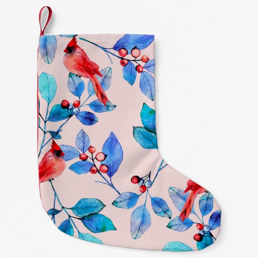 patroon achtergrond abstract rood caleidoscoop ont kleine kerstsok (Voorkant)