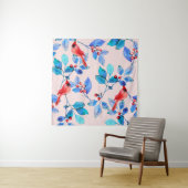 patroon achtergrond abstract rood caleidoscoop ont wandkleed (In situ)