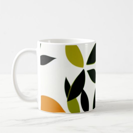 Patroon afbeelding koffiemok (Links)
