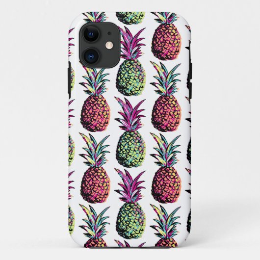 Patroon ananananappel Case-Mate iPhone case (Achterkant)