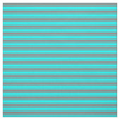 Patroon Aqua & Gray Lines Stof (Swatch)
