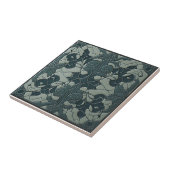 Patroon Art Nouveau keramische tegels Tegeltje (Zijkant)