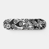 Patroon ARTs - de cirkelvlammen van het Tattoo Persoonlijk Skateboard (Horizontaal)