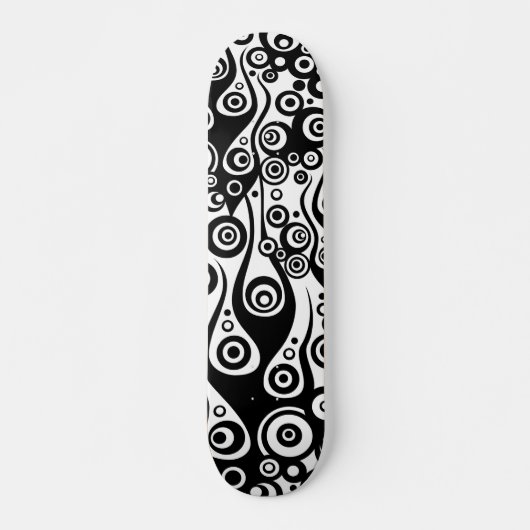 Patroon ARTs - de cirkelvlammen van het Tattoo Persoonlijk Skateboard (Voorkant)