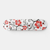 Patroon ARTs - hibiscus decor Persoonlijk Skateboard (Horizontaal)