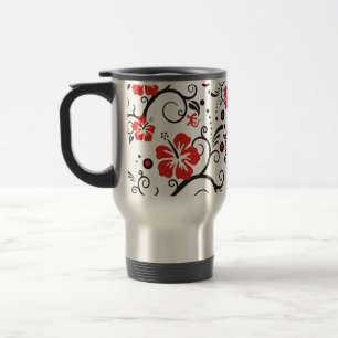 Patroon ARTs - hibiscus decor Reisbeker