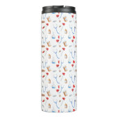 Patroon arts tools medische arts afstuderen thermosbeker (Achterkant)