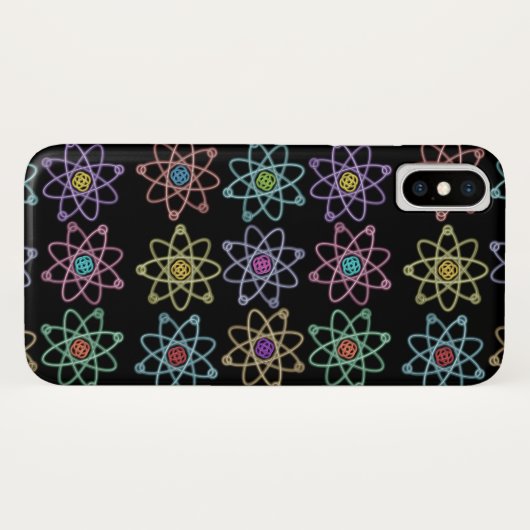 Patroon Atoomstructuur Wetenschap Case-Mate iPhone Case (Achterkant (horizontaal))
