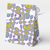 Patroon - Aura-kleur + kleur en tekst Bedankdoosjes (Achterkant)