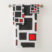 patroon bad handdoek (Insitu)