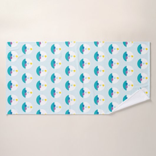 patroon badhanddoek (Badhanddoek)