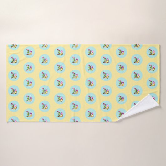 patroon badhanddoek (Badhanddoek)