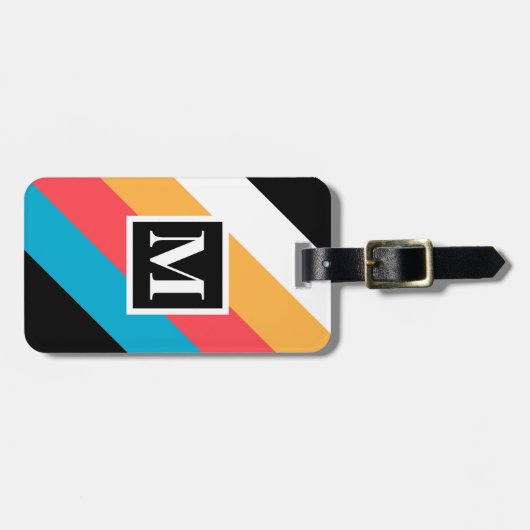  patroon bagagelabel (Voorkant horizontaal)