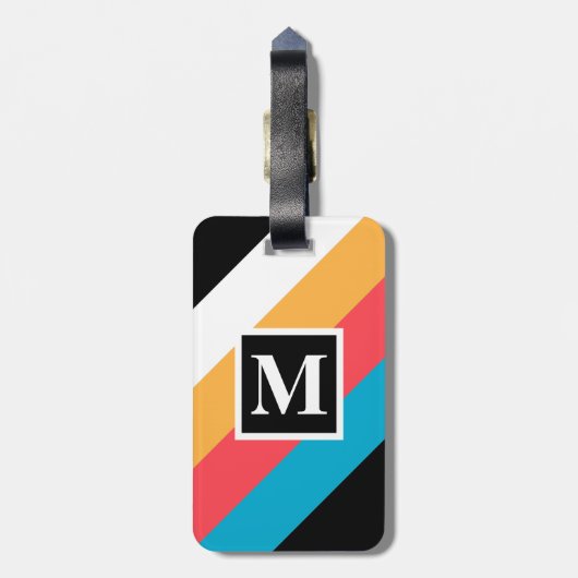  patroon bagagelabel (Achterkant verticaal)