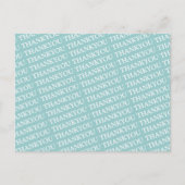 patroon bedankt briefkaart (Voorkant)