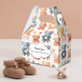 Patroon Beer Speelgoed Baby shower Favor Boxes Bedankdoosjes