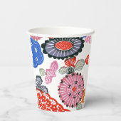  Patroon Bingata: Kleine kersenbloesems ... Papieren Bekers (Achterkant)