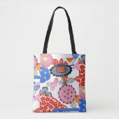  Patroon Bingata: Kleine kersenbloesems ... Tote Bag (Voorkant)