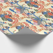  Patroon Bingata: Paulownia en Phoenix Cadeaupapier (Hoek)