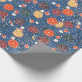  patroon Bingata: smog, klein patroon... Cadeaupapier (Hoek)