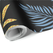 Patroon bladeren 17 cadeaupapier (Rol Hoek)