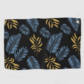 Patroon bladeren 17 golfhanddoek (Horizontaal)