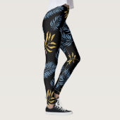 Patroon bladeren 17 leggings (Rechts)