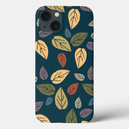patroon bladeren Case-Mate iPhone case (Achterkant)