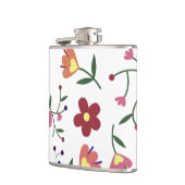 patroon bloemen- heupfles (Links)