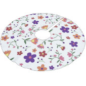 patroon bloemen- kerstboom rok (Gekanteld)