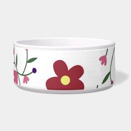 patroon bloemen- voerbakje