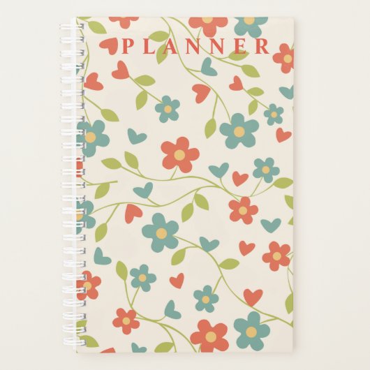 Patroon Bloemenplanner Planner (Voorkant)