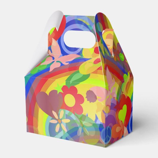 Patroon: bloemvermogen + jouw tekst bedankdoosjes (Achterkant)