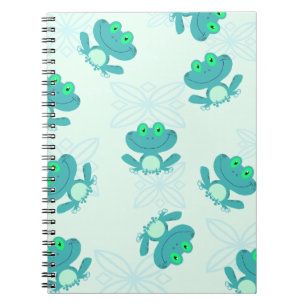 PATROON C VAN DE KIKKERS FROGGIES VAN DE CARTOON V NOTITIEBOEK
