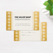   Patroon Cadeaucertificaat Visitekaartje (Bureau)