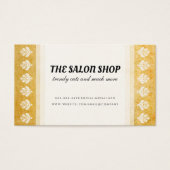   Patroon Cadeaucertificaat Visitekaartje (Voorkant)