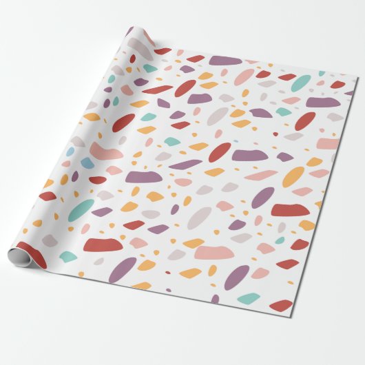 patroon cadeaupapier (Uitgerold)