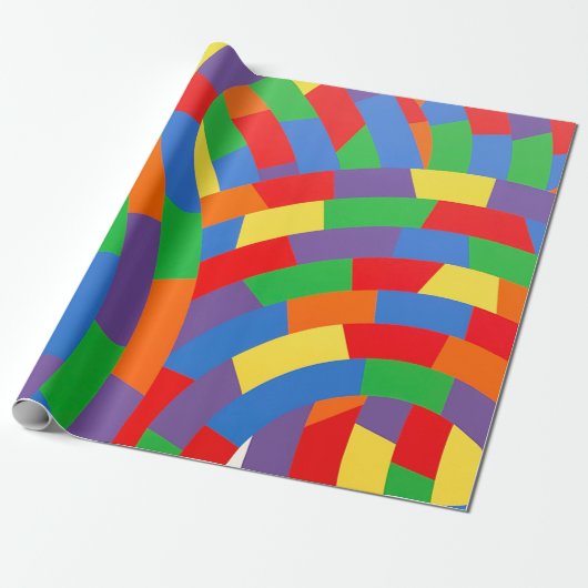 Patroon Cadeaupapier (Uitgerold)