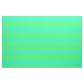 Patroon Chartreuse en Cyan Lines Stof (Fat Quarter)