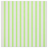 Patroon Chartreuse en White Lines/Stripes Stof (Swatch)