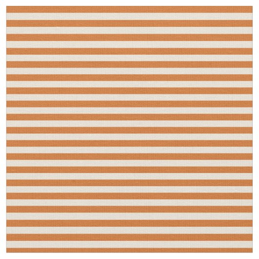 Patroon Chocolade & Bisque Stripes/Lines Stof (Close Up)