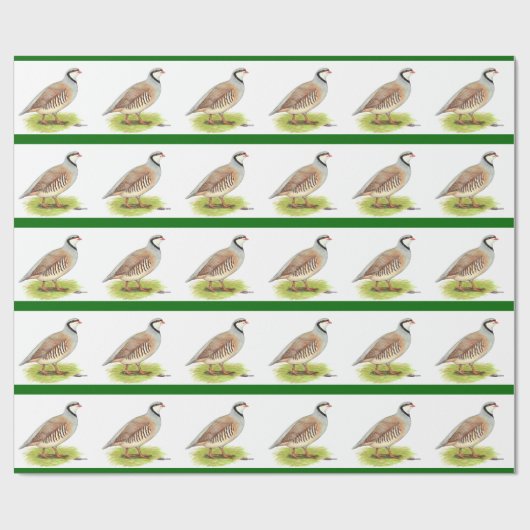 Patroon: Chukar Cadeaupapier (Vlak)