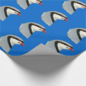 Patroon: Chukar Head Cadeaupapier (Hoek)