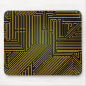 Patroon computercircuit muismat (Voorkant)