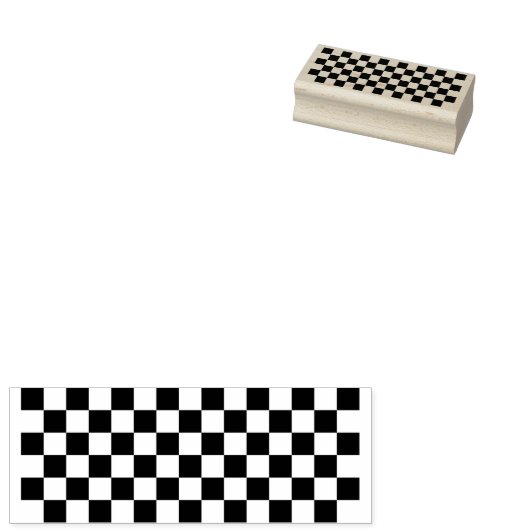 Patroon controleren rubberstempel (Gestempeld)