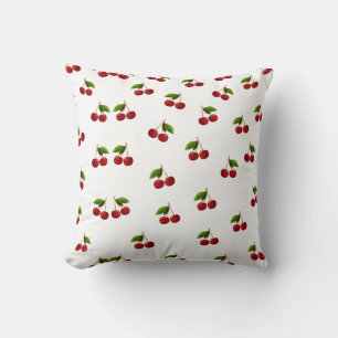 Patroon Coquette CherryThrow Pillow Kussen