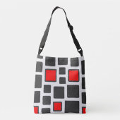 patroon crossbody tas (Achterkant)