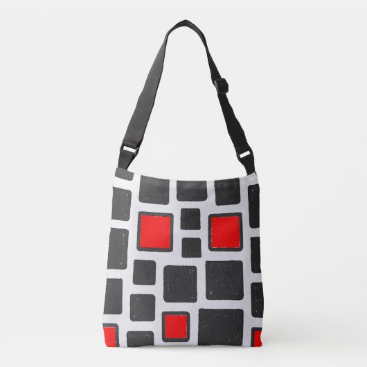 patroon crossbody tas (Voorkant)